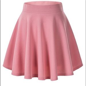 Pink skater skirt